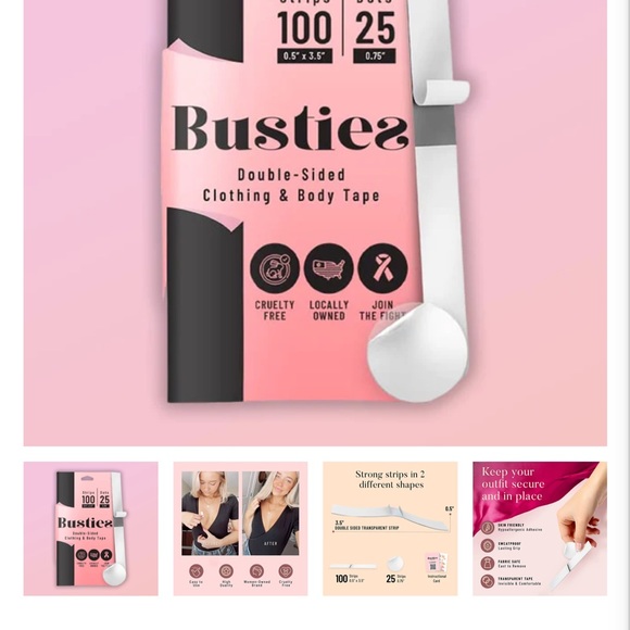 Busties clothing and body tape - Picture 5 of 5